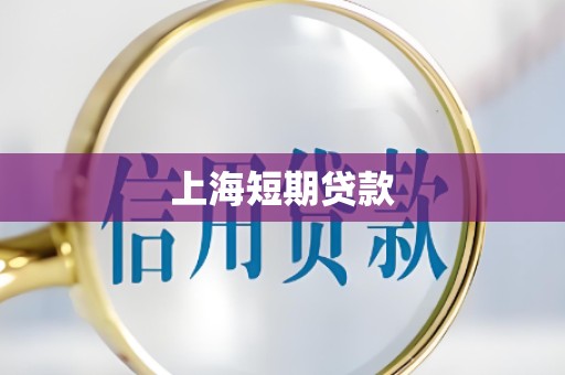上海短期贷款